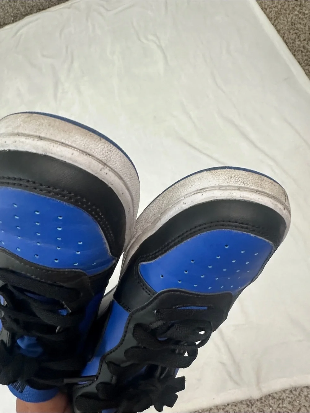 🐴 Nike Court Borough Low Recraft Game Royal Blue Sneaker